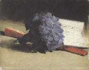 Edouard Manet Le bouquet de Violettes (mk40) oil painting on canvas